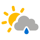 Nubi sparse con pioviggine Nubi sparse con pioviggine