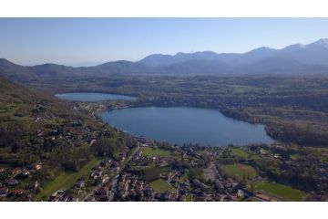 Il Lago Grande e il Lago Piccolo di Avigliana