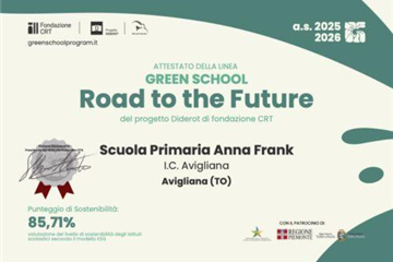 L’Anna Frank, scuola verde