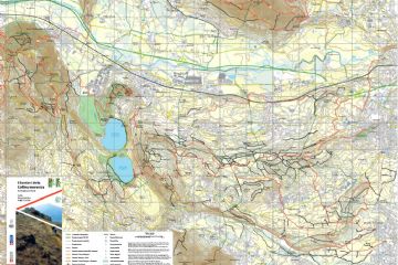 Mappa dei Sentieri della Collina Morenica
